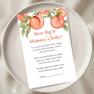 Sweet Little Peach Baby Shower How Big Is Game