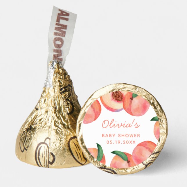 Sweet Little Peach Hershey®'s Kisses® (Front)