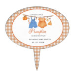 Sweet Little Pumpkin Fall baby shower Cake Topper