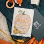 Sweet Little Pumpkin Watercolor Baby Shower Invitation