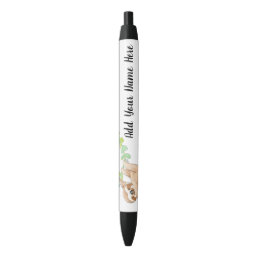 Sweet little Sloth Custom Name Ink pen