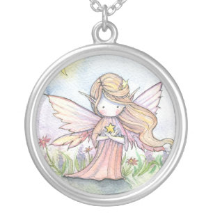 Sweet Little Star Fairy Sterling Necklace