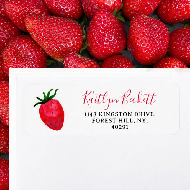 Sweet Little Strawberry Label (Creator Uploaded)