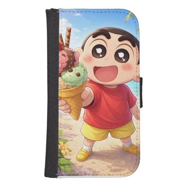 Sweet Little Surprise Samsung Galaxy Wallet Case (Front)