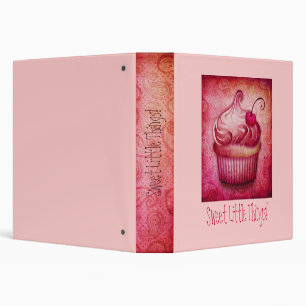 sweet little things! cupcake binder
