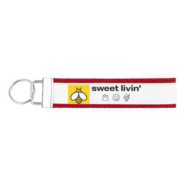 Sweet Livin' Keychain (Keys on Left)