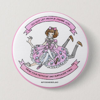Sweet Lolita Suffocate Pinback Button