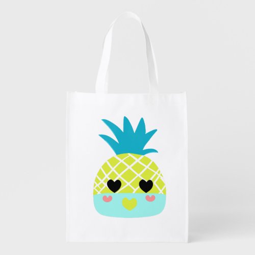 Sweet Love Ananas Grocery Bag