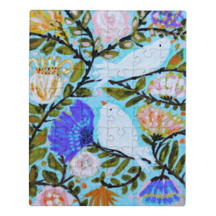 Sweet Love Birds II Jigsaw Puzzle