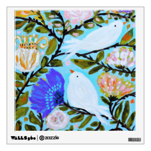 Sweet Love Birds II Wall Sticker