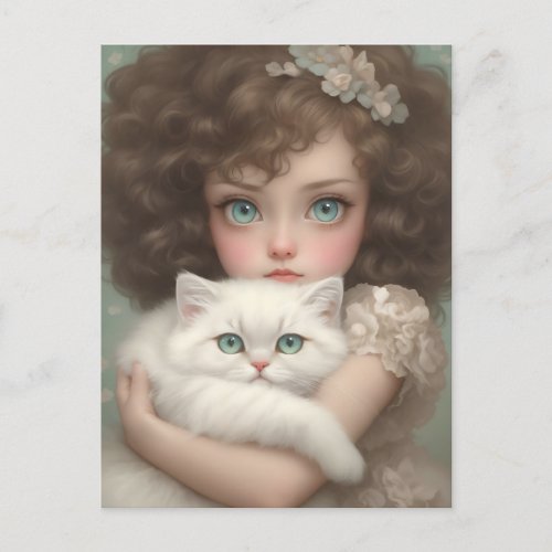 Sweet Love Cat Lover Postcard