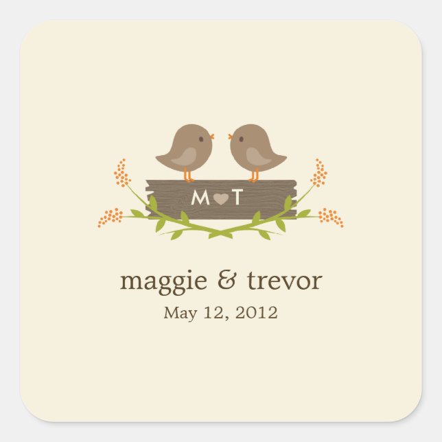 Sweet Love Favor Sticker (Front)