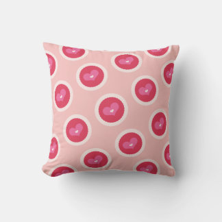 Sweet Love Hearts Stripes Valentine's Day Cushion