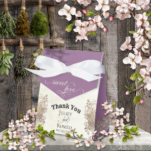 Sweet Love - Lavender Favor Boxes