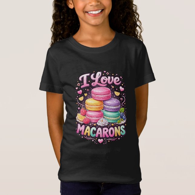 Sweet Love Macarons T-Shirt (Front)