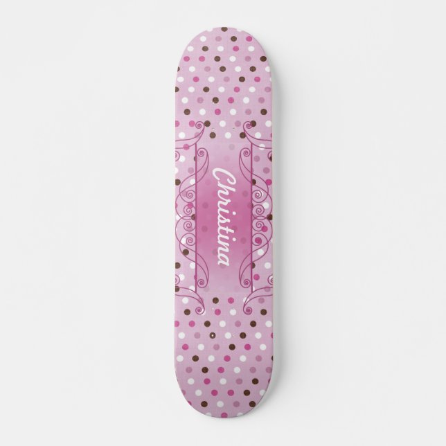 Sweet Love Mini Skateboard Deck (Front)