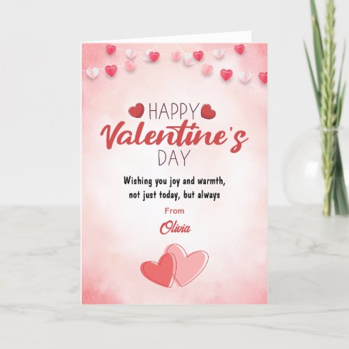 Sweet Love Moments Valentines Day Greeting Card