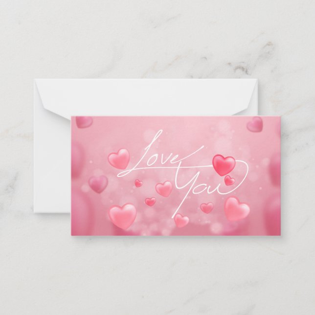 Sweet Love  Note Card (Front)
