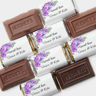 Sweet Love Peonies Wedding Hershey's Miniatures
