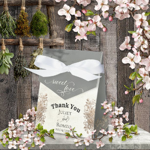 Sweet Love - Sage Favor Boxes