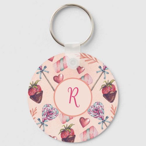 Sweet Love Valentines Day Keychain