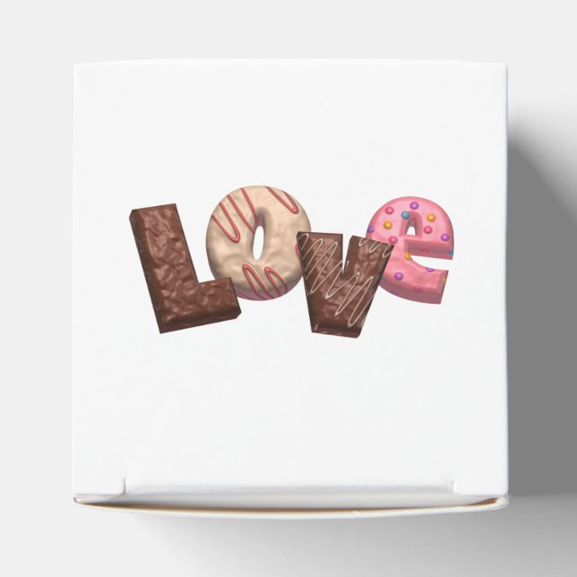 Sweet Lover  Favor Boxes (Top)