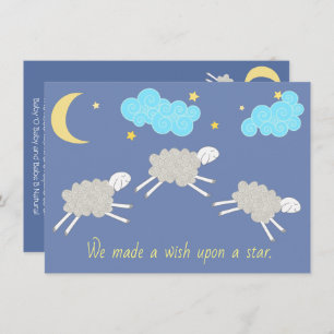 Sweet Lullaby Gender Neutral Baby Shower Invitation