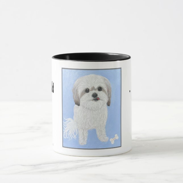 Sweet Malshi Dog Mug (Center)