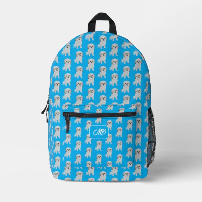 Sweet Malshi  Printed Backpack (Front)