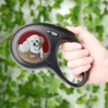 Sweet Malshi Retractable Pet Leash<br><div class="desc">The image on this product displays a cute little Malshi. A Malshi is a designer dog -- a cross between the Maltese and Shih Tzu dog breed. ThVery sweet, mellow and tolerant, Malshis are great companion dogs and lots of fun to have around. They love to cuddle, fetch balls and...</div>