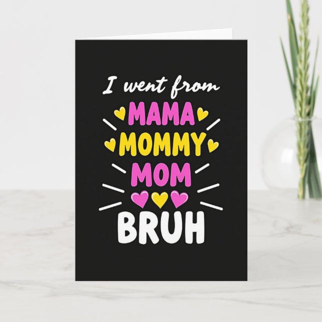 Sweet Mama Mothers Day Card (Front)