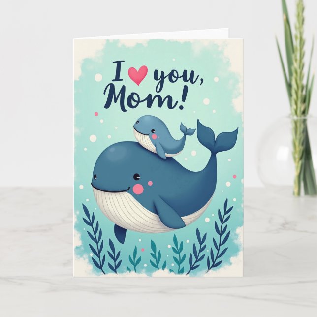 Sweet Marine Moms Day Card (Front)