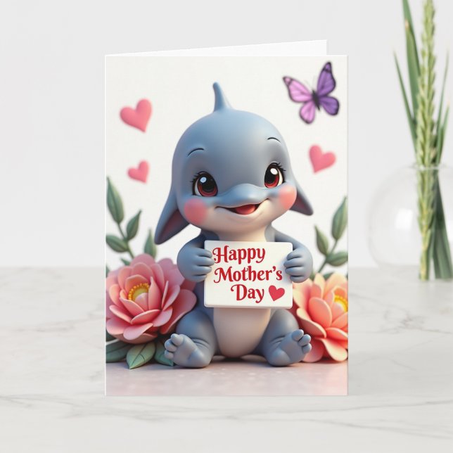 Sweet Marine Mothers Day Card (Front)