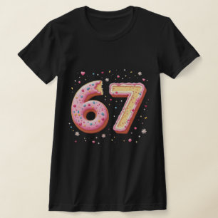 Sweet Math Donut Fraction Back to School 67 T-Shirt
