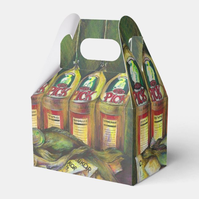 Sweet Meat Favor Boxes (Front Side)