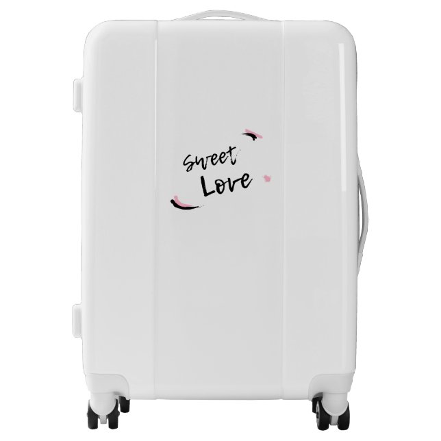 Sweet Middium Love Luggage (Front)