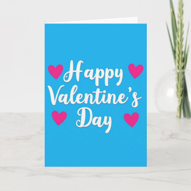 Sweet Minimalist Heart Card (Front)
