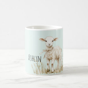 Sweet Mint Lamb Easter Coffee Mug