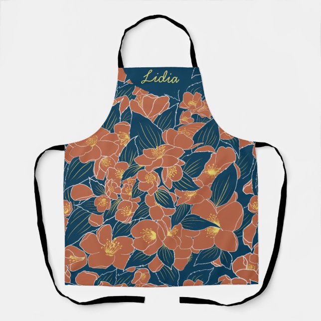Sweet Mock Oranges Apron (Front)