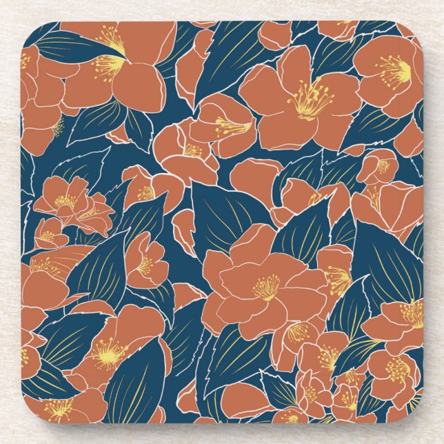 Sweet Mock Oranges Beverage Coaster (Front)