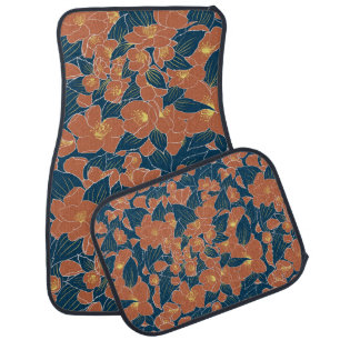 Sweet Mock Oranges Car Floor Mat