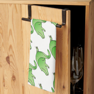 Sweet Modern Alligator Towel