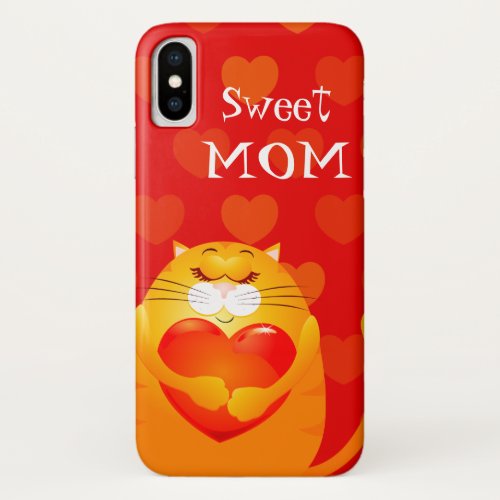 Sweet mom iPhone x case