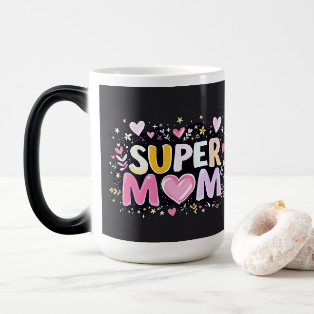 Sweet Mom Color Morph Mug (With Donut)