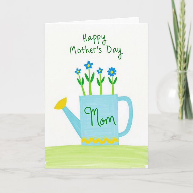 Sweet Mom Floral Card (Front)