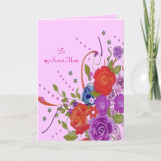 Sweet Mom - Mother's Day Card