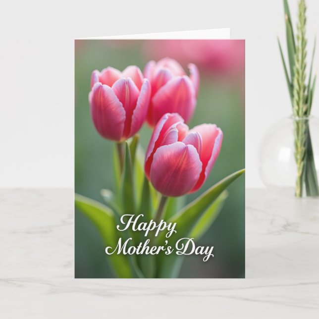 Sweet Mom Spring Bloom Card (Front)