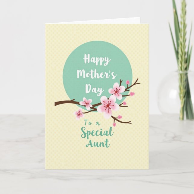 Sweet Mom Spring Card (Front)