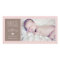 Sweet Moment Photo Baby Girl Birth Announcement