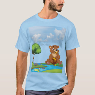 Sweet Moments in Nature – Cute Bear T-Shirt
